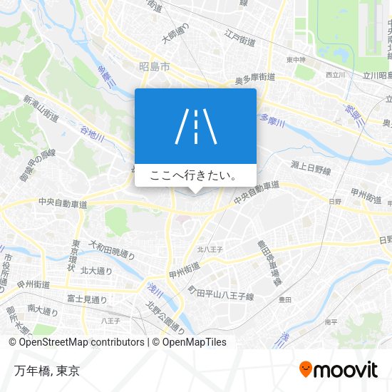 万年橋地図