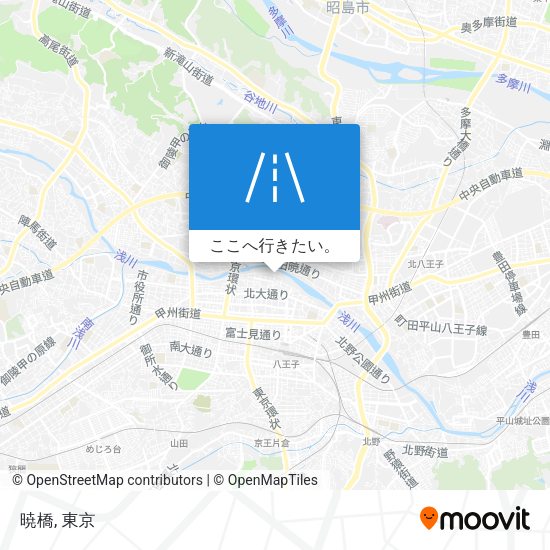 暁橋地図