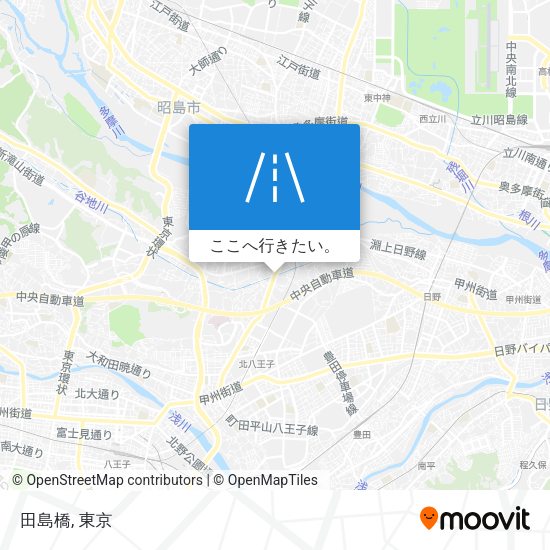 田島橋地図