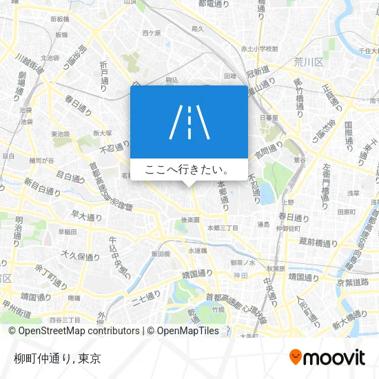 柳町仲通り地図