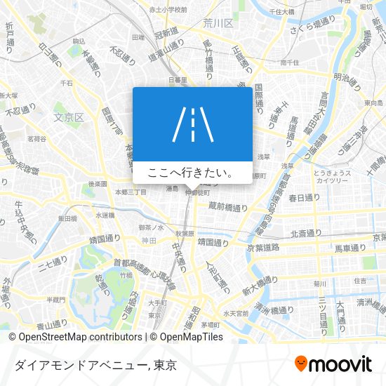 ダイアモンドアベニュー地図
