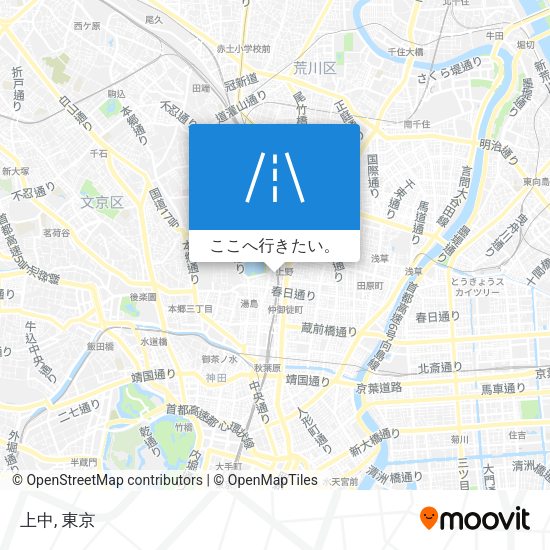 上中地図