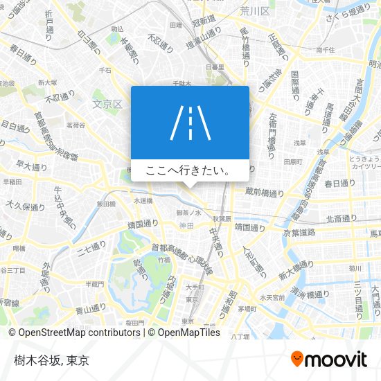 樹木谷坂地図
