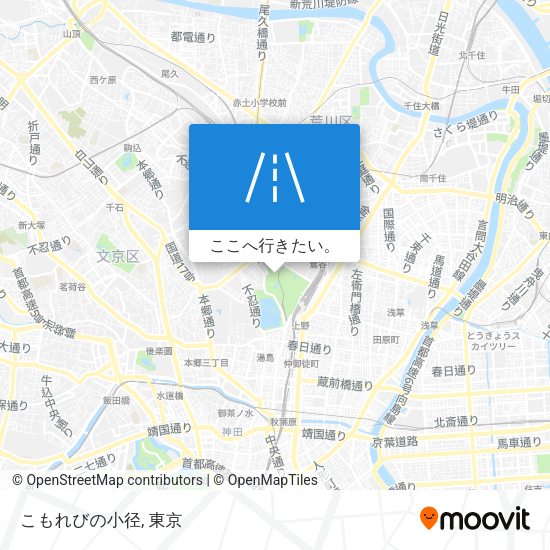 こもれびの小径地図