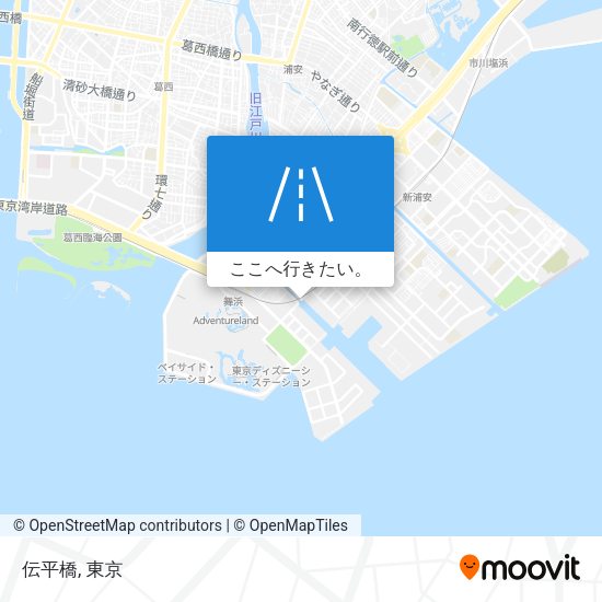伝平橋地図