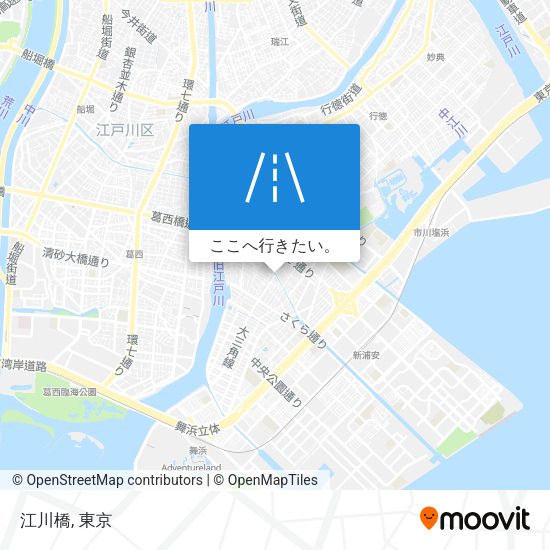 江川橋地図