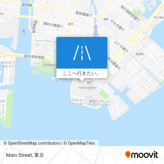 Main Street地図