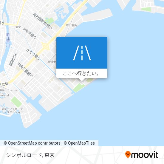 シンボルロード地図