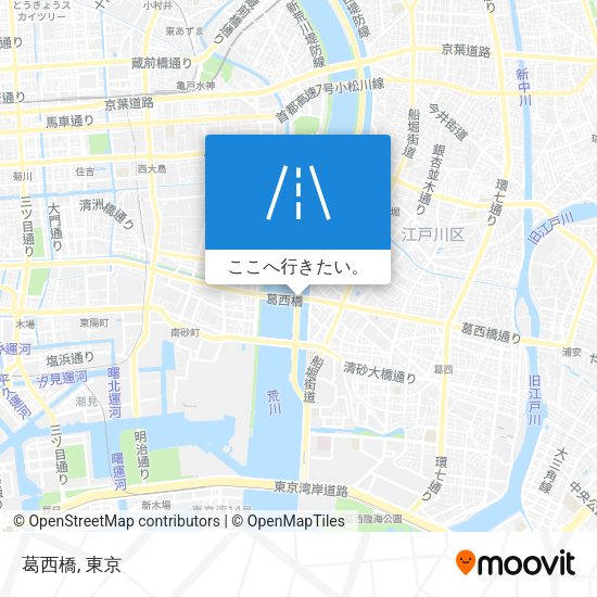 葛西橋地図