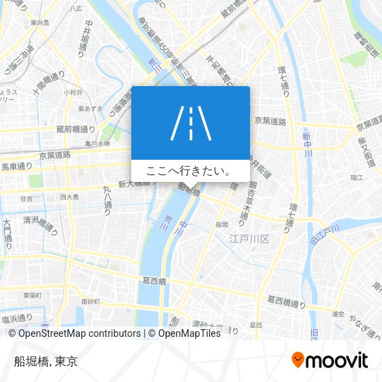 船堀橋地図
