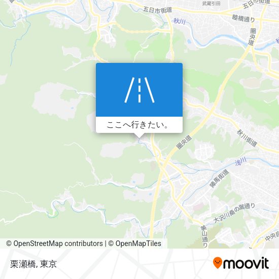 栗瀬橋地図