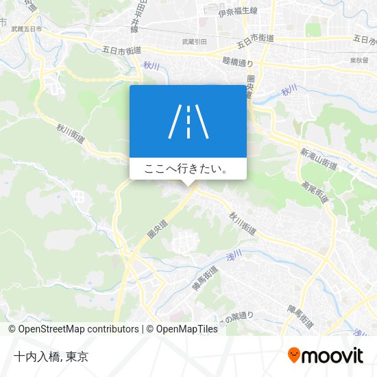 十内入橋地図