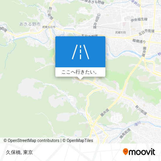 久保橋地図