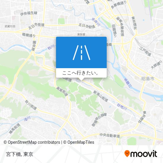 宮下橋地図
