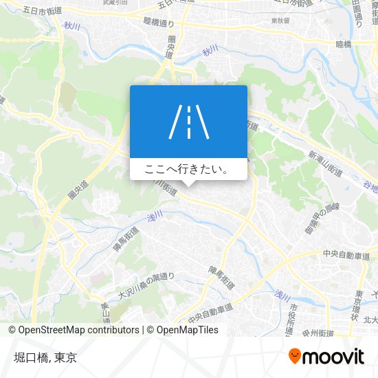 堀口橋地図