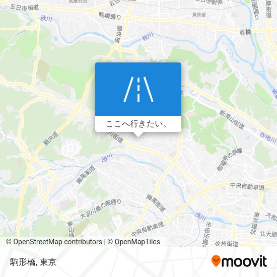 駒形橋地図