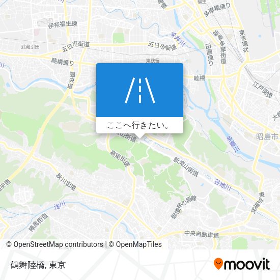 鶴舞陸橋地図