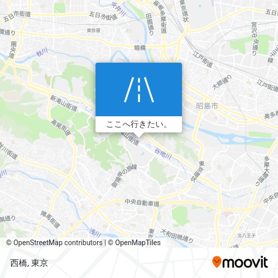 西橋地図