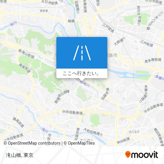 滝山橋地図