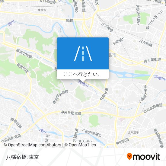 八幡宿橋地図