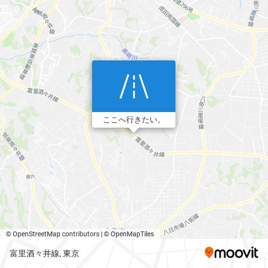 富里酒々井線地図