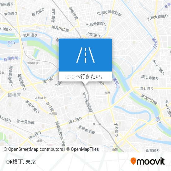 Ok横丁地図