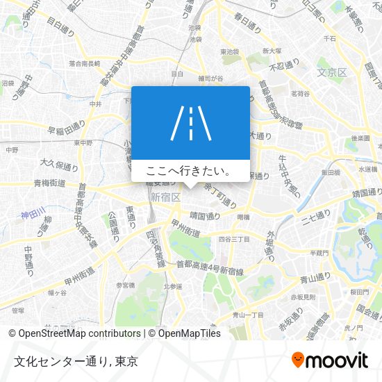 文化センター通り地図