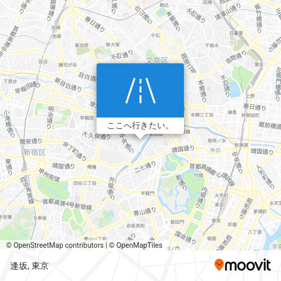 逢坂地図