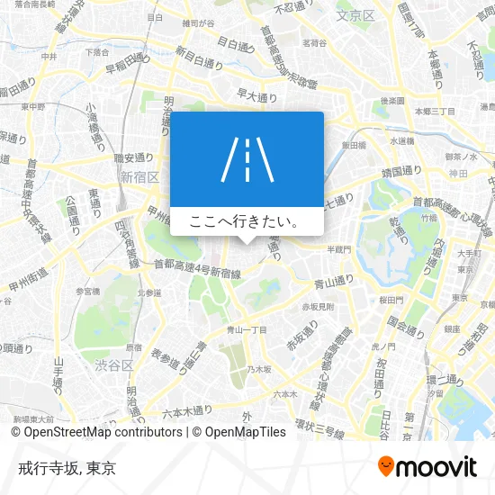 戒行寺坂地図