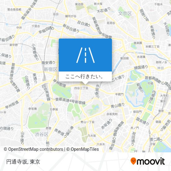 円通寺坂地図