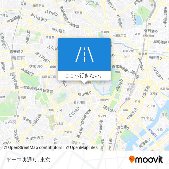 平一中央通り地図