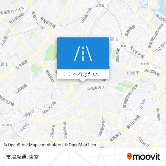 市場坂通地図