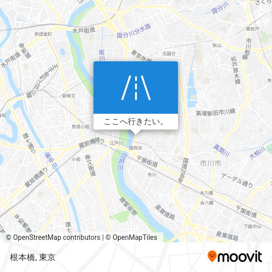 根本橋地図