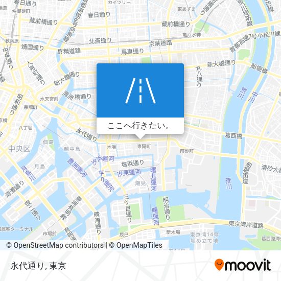 永代通り地図