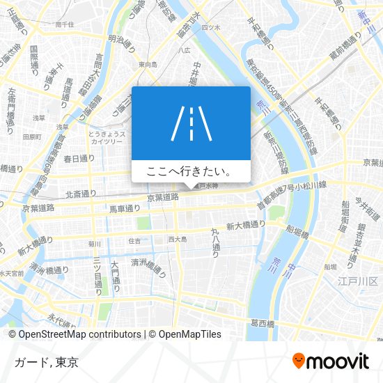 ガード地図
