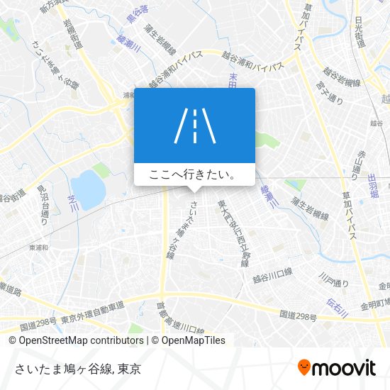 さいたま鳩ヶ谷線地図