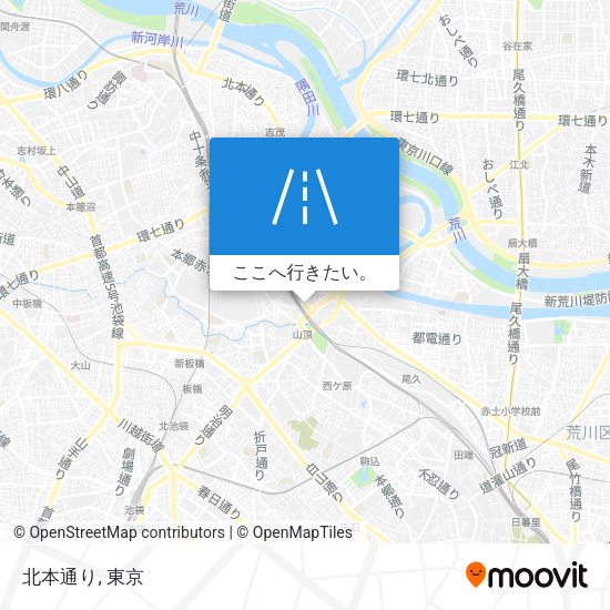 北本通り地図
