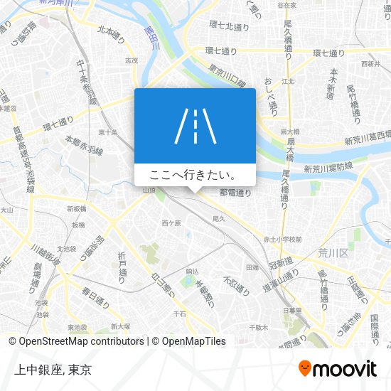 上中銀座地図