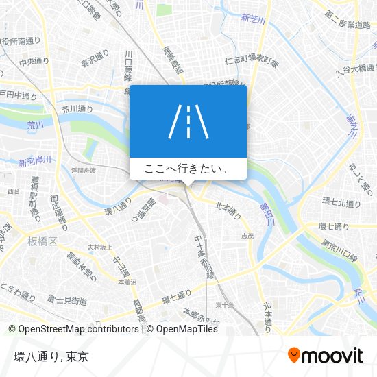 環八通り地図