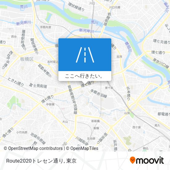 Route2020トレセン通り地図