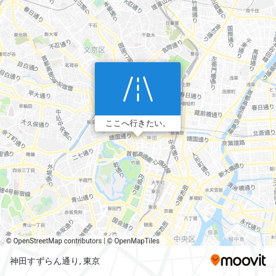 神田すずらん通り地図