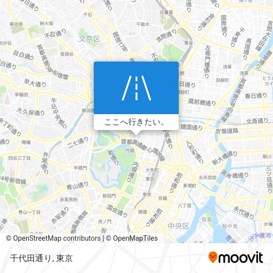 千代田通り地図