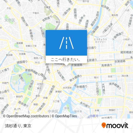 清杉通り地図