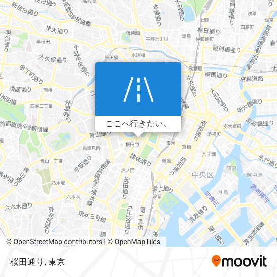 桜田通り地図