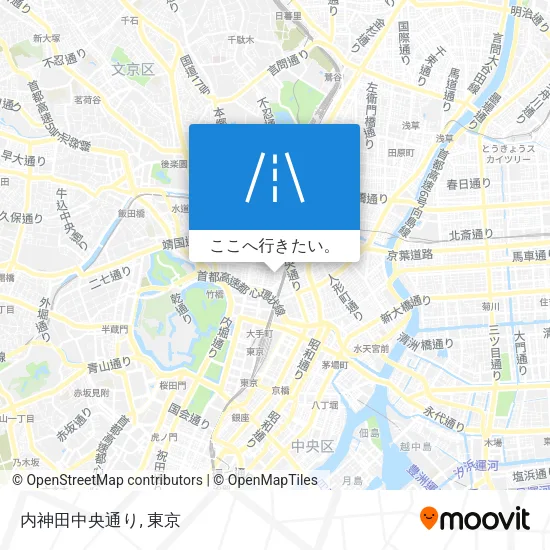 内神田中央通り地図