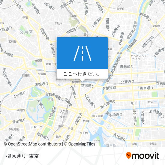 柳原通り地図