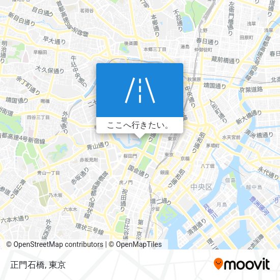 正門石橋地図
