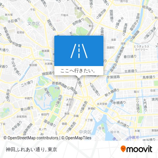 神田ふれあい通り地図