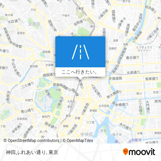 神田ふれあい通り地図