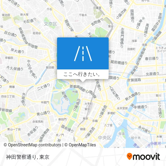 神田警察通り地図